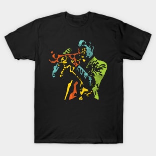 The Colorful Trumpet Player T-Shirt